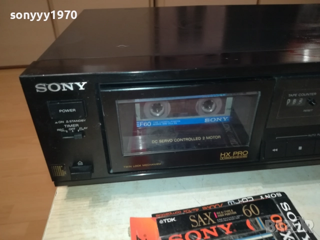 SONY TC-K410 2 MOTOR HX PRO BIAS DECK-MADE IN JAPAN-ВНОС SWISS 1309251845, снимка 6 - Декове - 51703462