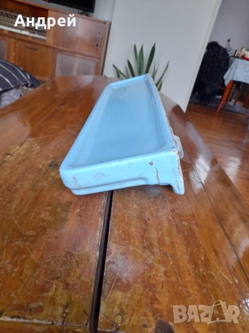 Стар фаянсов рафт,етажерка,лавица за баня #2, снимка 2 - Други ценни предмети - 43451055