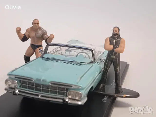 1:43 figure WWE, The Rock diorama JADA фигурки за диорама, снимка 9 - Колекции - 49531795