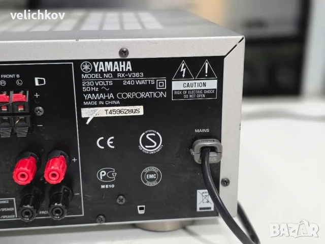    🎯 YAMAHA RX-V363 – Домашен звук със сила и класа! 🔊, снимка 8 - Ресийвъри, усилватели, смесителни пултове - 50889286