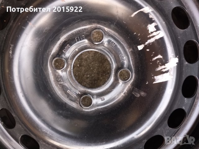 Чисто нови джанти 15цола за opel Meriva.corsa Astra.4×100.ET-49., снимка 3 - Гуми и джанти - 42961451