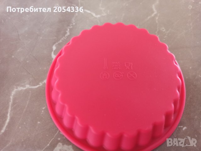 Незалвпваща силиконова тарталетна форма , снимка 2 - Форми - 38009394