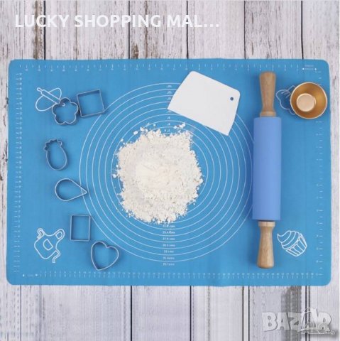 Силиконова подложка за месене и точене, снимка 3 - Други - 39108562