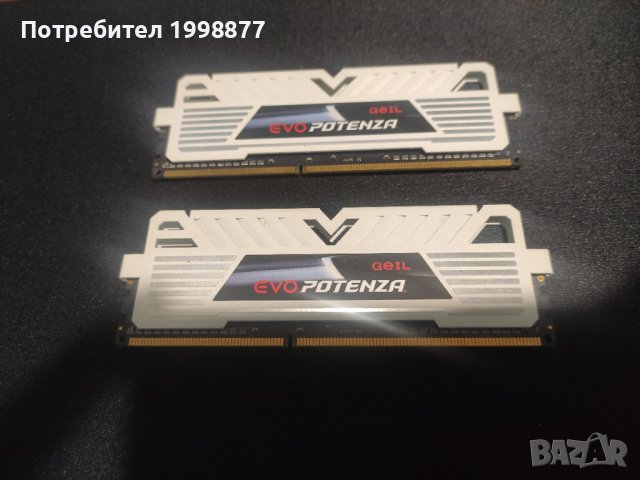 GEIL 2X4GB DDR3 2400MHz GEIL EVO POTENZA, снимка 1