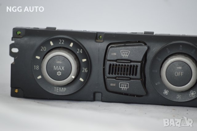 Панел контрол климатик за BMW 5 (E60), 6411 6938550-01, 64116938550-01, 90025-155/0010, 900251550010, снимка 3 - Части - 39770638