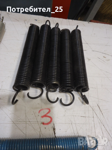 Пружини за опън обява №1, снимка 4 - Резервни части за машини - 52556322