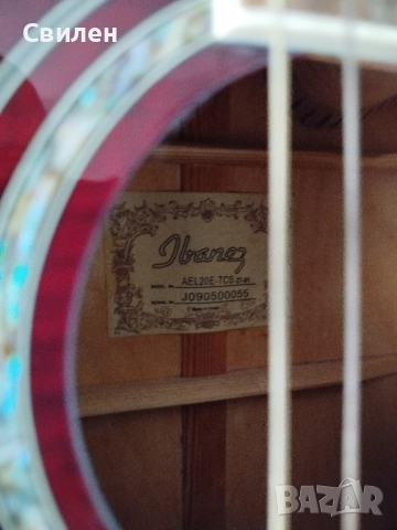 Електро акустична китара Ibanez AEL20E-TCS, снимка 5 - Китари - 51864974