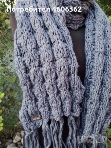 ръчно изплетени шалове, снимка 7 - Шалове - 52237966