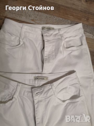 Дънков бял панталон 38-ми размер