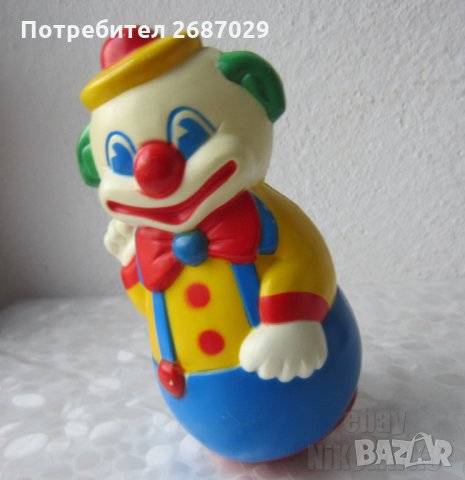 Клоуни, клоун играчка кукла пано цирк фигура, снимка 1 - Други ценни предмети - 28945299