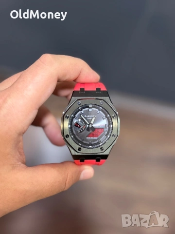 Casio G-Shock GA-B2100 Red Edition , Solar-Bluetooth .чисто нов, снимка 4 - Мъжки - 53464954