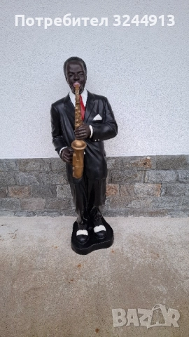 Статуедка афроамерикански джаз музиканти, снимка 8 - Други стоки за дома - 52514501