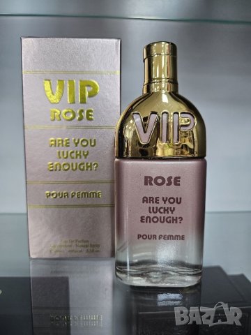 Луксозен парфюм Vip Rose Pour Femme Eau De Parfum 100ml.  , снимка 1