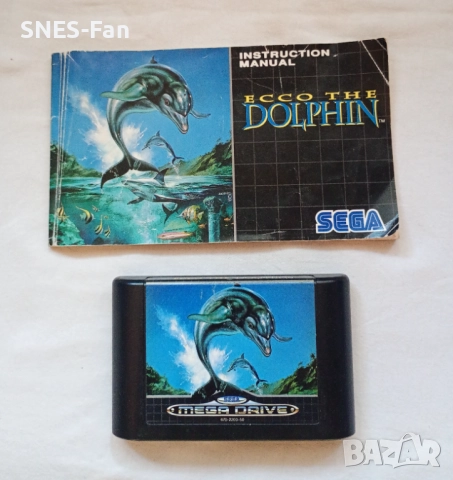 Ecco The Dolphin - Sega Mega Drive, снимка 2 - Други игри и конзоли - 51617720