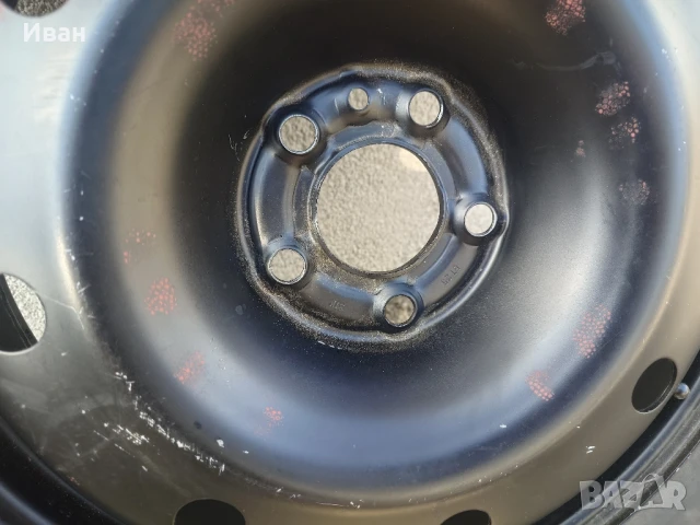 Патерица(резервна гума)за Опел 5х110х17, снимка 3 - Гуми и джанти - 51377590