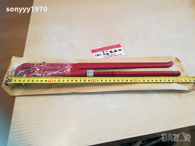 Класически тръбен Цол - 1.5". Дължина - 41.5см. 2304211937, снимка 9 - Ключове - 32658765