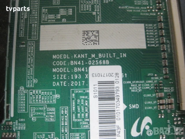 Мейнборд bn41-02568b BN94-12438J Samsung 55MU6102K 100% работещ, снимка 2 - Резервни части за телефони - 50781681