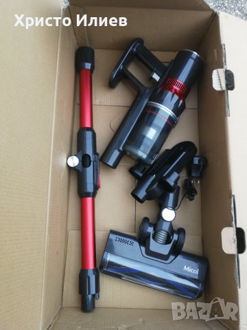 Мощна безжична прахосмукачка с турбо четка Micol mc-021, снимка 13 - Прахосмукачки - 43269726