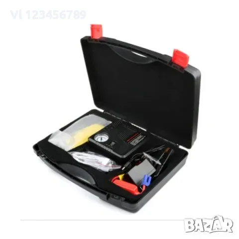 Комплект стартерно устройство High Power Jump starter за кола + компресор, снимка 2 - Аксесоари и консумативи - 50855911