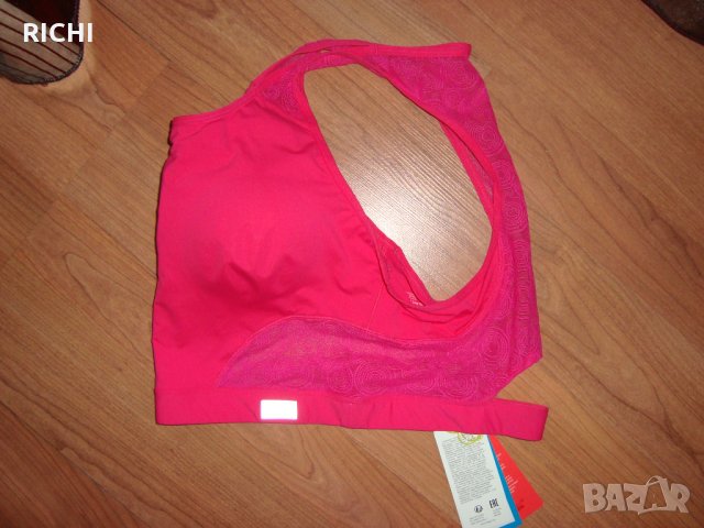 TRIUMPH SLOGGI WOMEN MOVE FLEX LONG TOP-топ/бюстие, снимка 6 - Корсети, бюстиета, топове - 33187193