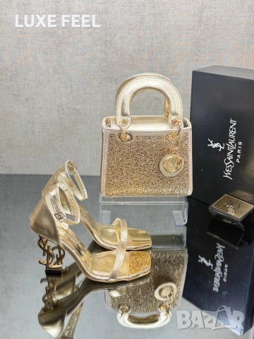 Yves Saint Laurent 💎Дамски Обувки , снимка 12 - Дамски обувки на ток - 53403811