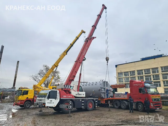Кран под наем, снимка 18 - Индустриална техника - 12266071