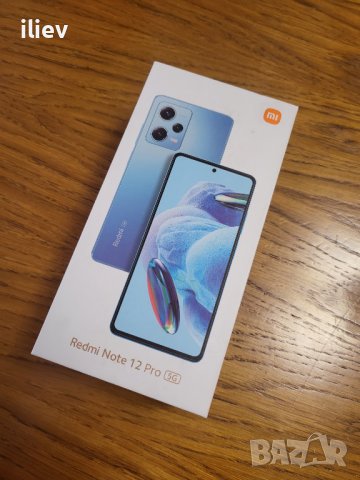 Xiaomi Redmi Note 12 Pro 5G 128GB 6GB RAM Dual Нов Гаранция, снимка 1
