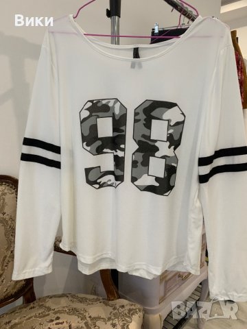 Дамска блуза в размер S, снимка 4 - Блузи с дълъг ръкав и пуловери - 43989077