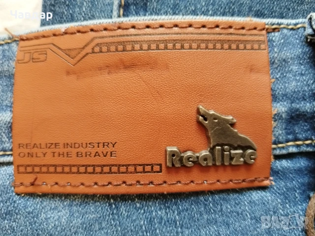 Класически мъжки дънки REALIZE - размер XXL, снимка 6 - Дънки - 51167741