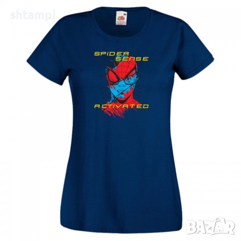 Дамска тениска Spider Sense Activated Игра,Изненада,Подарък,Празник,Повод, снимка 9 - Тениски - 37247124