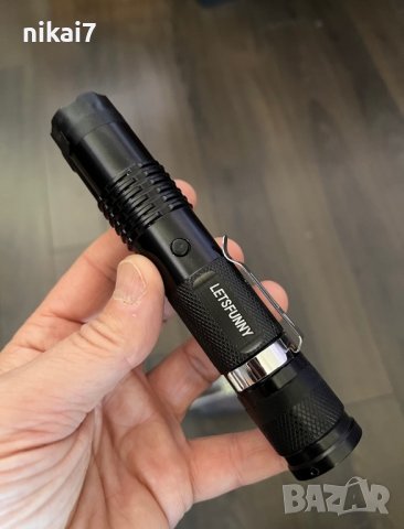 POWER STYLE LED мощен прожектор фенер+електрошок М11 за оцеляване, снимка 8 - Къмпинг осветление - 39118738