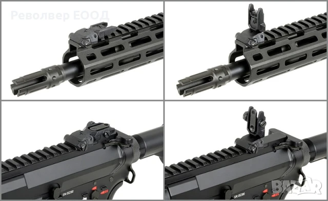 Еърсофт карабина CM.097 AEG Eshooter ETU – Черна [CYMA], снимка 12 - Други спортове - 50876168