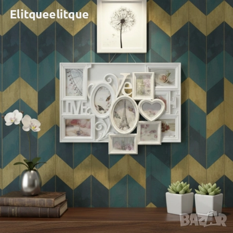 Любовна Феерия – декоративна фоторамка за 7 снимки, снимка 4 - Декорация за дома - 52251002