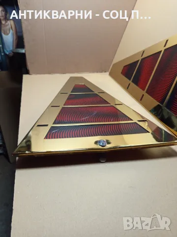 Стари Светлоотразителни Панели От Игрална Машина., снимка 5 - Антикварни и старинни предмети - 50038253