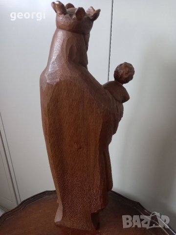 Статуя Богородица с Младенеца  2/4, снимка 4 - Статуетки - 39537825