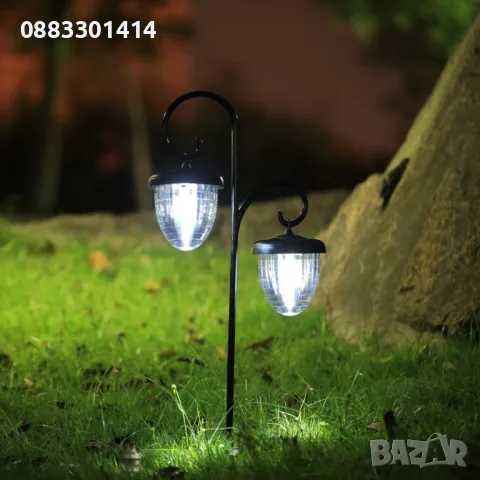 Соларна лампа Жълъд, снимка 4 - Соларни лампи - 47493282