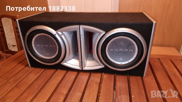 rockford fosgate pl2-210 субуфер за автомобил