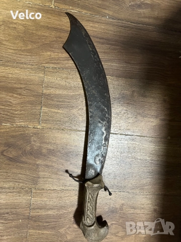 голям правен ятаган, снимка 2 - Антикварни и старинни предмети - 52725726