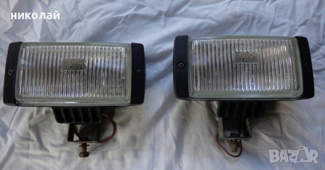 Ретро фарове за мъгла марка BOSCH HALOGEN SWEDEN   LE 1473 A,  LA 1478 A употребявани 1982 год.