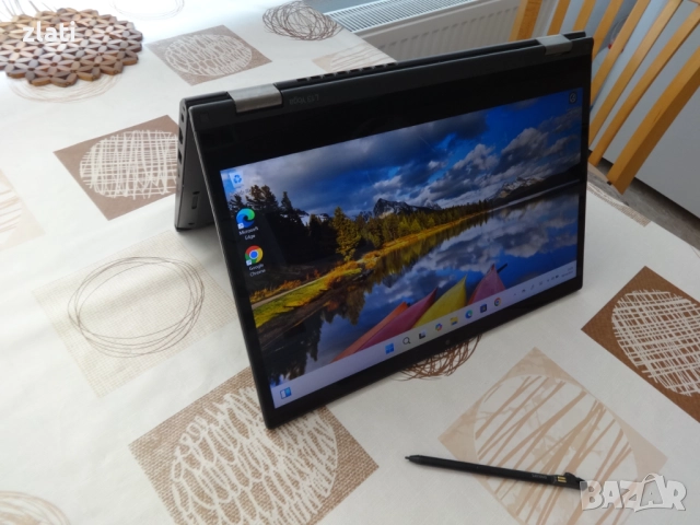 Таблет и Лаптоп 2в1 laptop Lenovo ThinkPad L13 Yoga Gen 2 i5-1135G7 /RAM 8GB/SSD 256GB / Win11 Pro, снимка 9 - Лаптопи за работа - 52641004