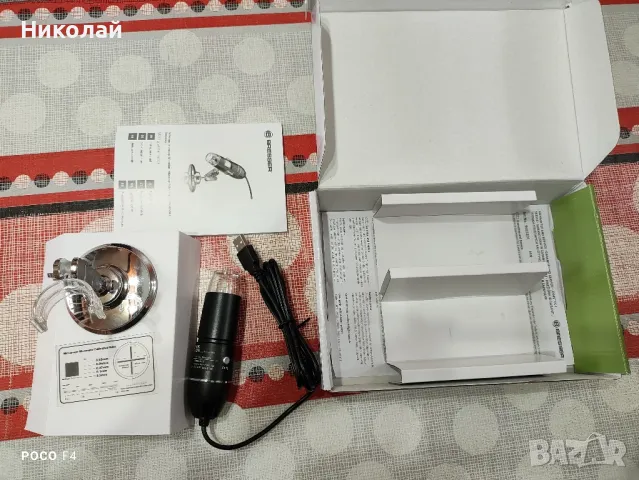 Цифров USB микроскоп BRESSER

, снимка 4 - Друга електроника - 49165432