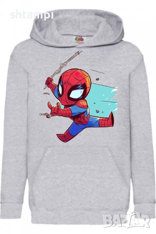 Детски Суитчър/Суитшърт Marvel Spiderman 2,Игра,Подарък,Изненада,Забавление,Рожден Ден, снимка 2 - Детски анцузи и суичери - 38325095