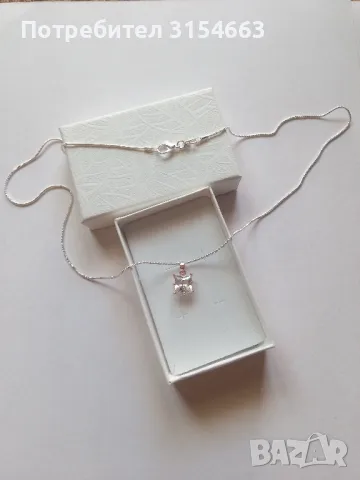 Колие с кристали , снимка 8 - Колиета, медальони, синджири - 49497700