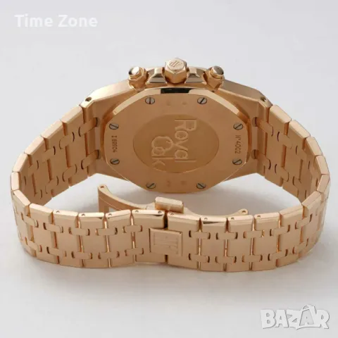 Audemars Piguet Royal Oak Chronograph 41mm Rose Gold Black Dial Различни Варианти, снимка 8 - Мъжки - 48183833