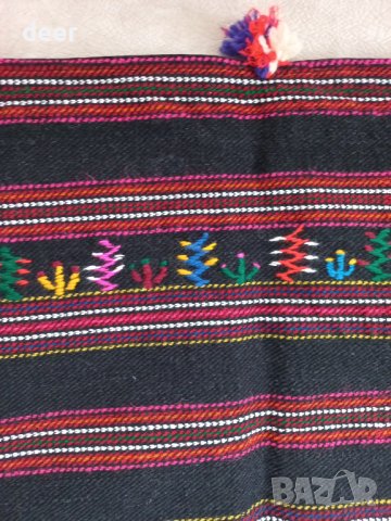 Битова, ръчно тъкана калъфка за възглавница, снимка 5 - Гоблени - 43263371