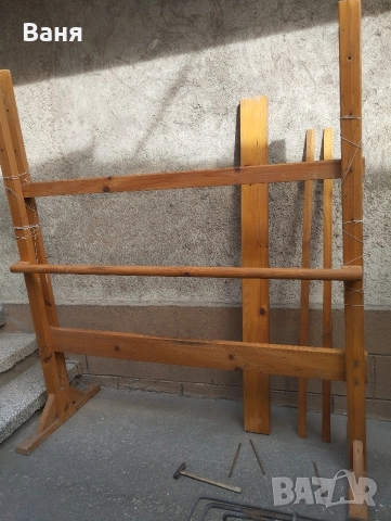 вертикален тъкачен стан , снимка 3 - Антикварни и старинни предмети - 52654779