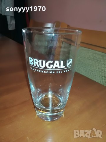 brugal-чаша от доменикански ром-за куба либре-15х8.5см, снимка 2 - Колекции - 26556862