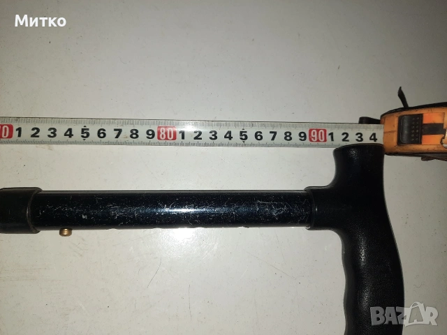 Регулируем алуминиев бастун, снимка 5 - Бастуни - 53609005