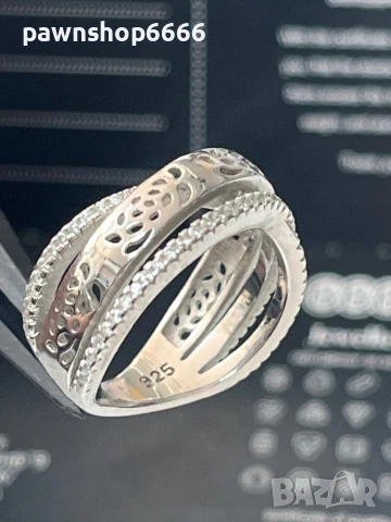 Сребърен пръстен 925, снимка 2 - Пръстени - 50466778