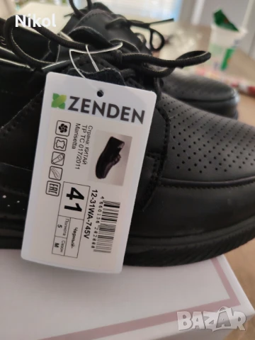 Обувки от естествена кожа No 41, снимка 4 - Дамски ежедневни обувки - 51289301